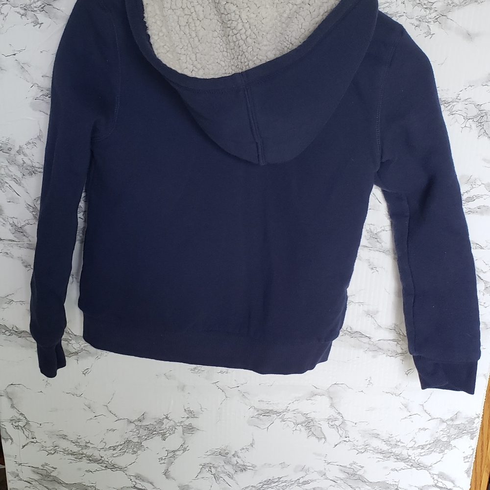 Lucky Brand Blue Sporty Zip-Up Jacket with Ribbed Cuffs. Boys size 7. - Picture 5 of 5